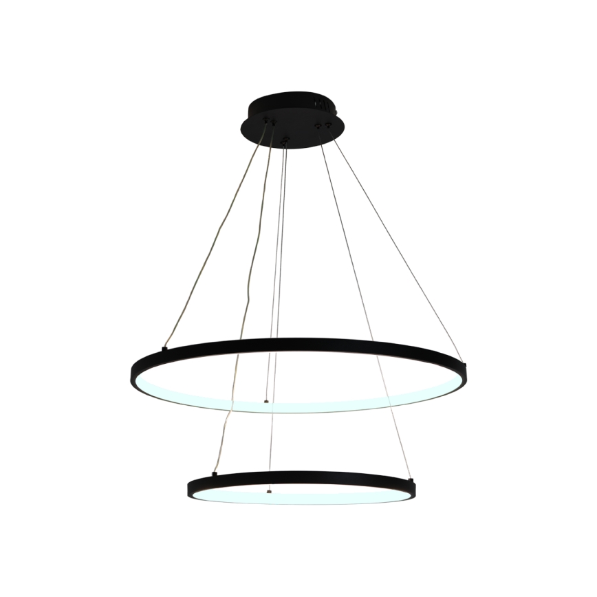 Dimbare LED hanglamp aan een koord LED/75W/230V 3000-6500K diameter 60 cm + afstandsbediening