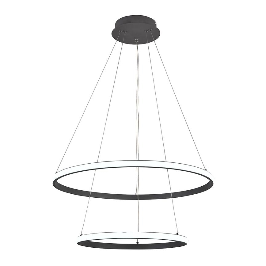 Dimbare LED hanglamp aan een koord LED/75W/230V 3000-6500K diameter 60 cm + afstandsbediening