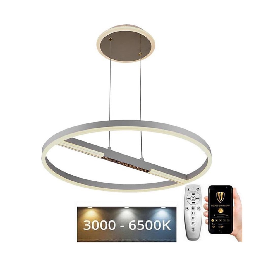 Dimbare LED hanglamp aan een koord LED/75W/230V 3000-6500K + afstandsbediening