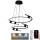 Dimbare LED hanglamp aan een koord LED/80W/230V 3000-6500K + afstandsbediening