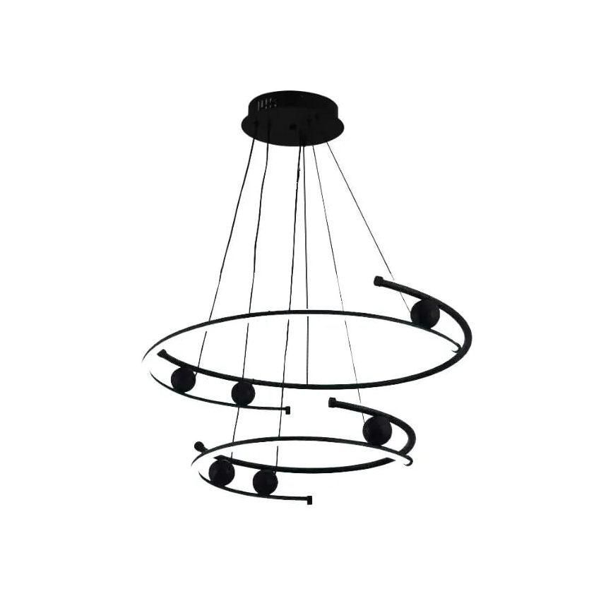 Dimbare LED hanglamp aan een koord LED/80W/230V 3000-6500K + afstandsbediening