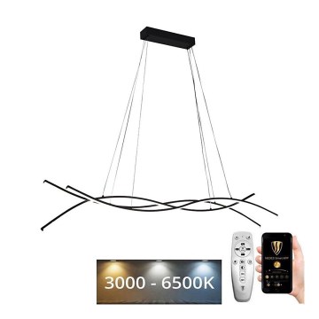 Dimbare LED hanglamp aan een koord LED/80W/230V 3000-6500K + afstandsbediening