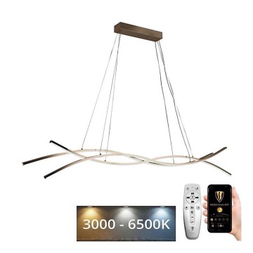 Dimbare LED hanglamp aan een koord LED/80W/230V 3000-6500K + afstandsbediening