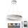 Dimbare LED hanglamp aan een koord LED/80W/230V 3000-6500K wit + afstandsbediening