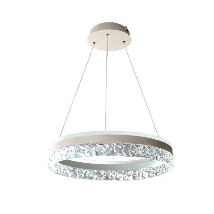Dimbare LED hanglamp aan een koord LED/80W/230V 3000-6500K wit + afstandsbediening