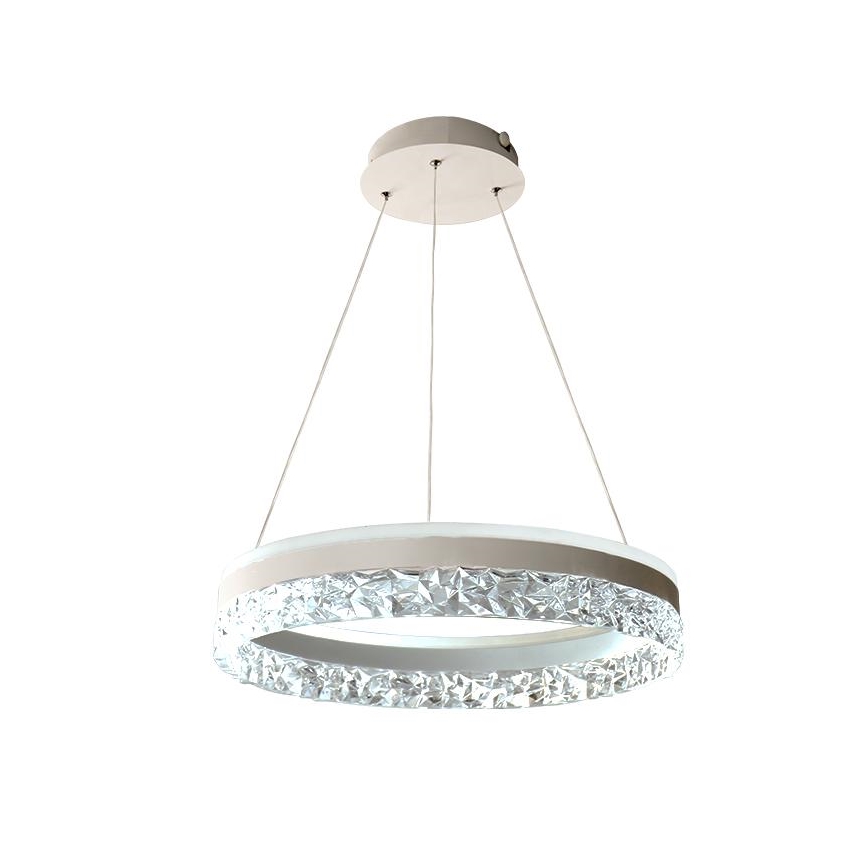 Dimbare LED hanglamp aan een koord LED/80W/230V 3000-6500K wit + afstandsbediening