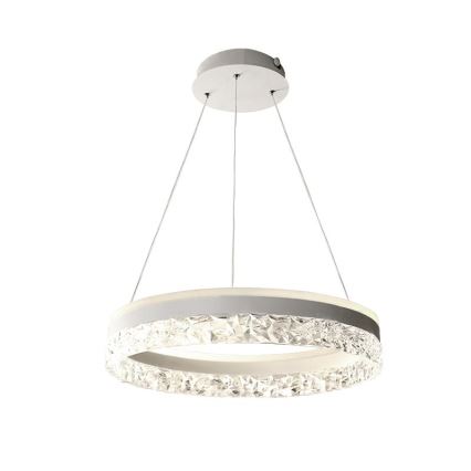 Dimbare LED hanglamp aan een koord LED/80W/230V 3000-6500K wit + afstandsbediening