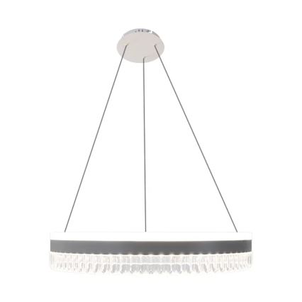 LED Dimbaar kristal Hanglamp aan een touw LED/80W/230V 3000-6500K wit + afstandsbediening