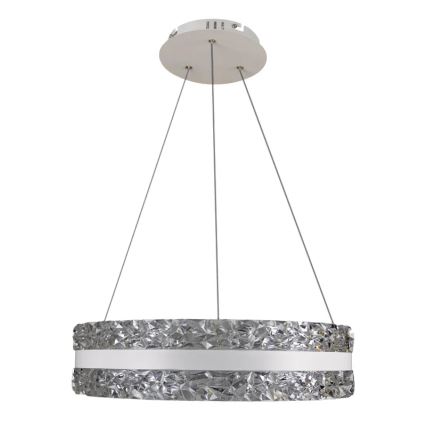 LED Dimbaar kristal Hanglamp aan een touw LED/80W/230V 3000-6500K wit + afstandsbediening
