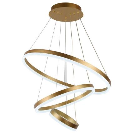 Dimbare LED hanglamp aan een koord LED/85W/230V 3000-6500K diameter 60 cm + afstandsbediening