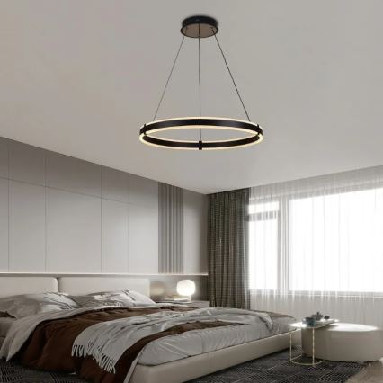 Dimbare LED hanglamp aan een koord LED/85W/230V 3000-6500K + afstandsbediening