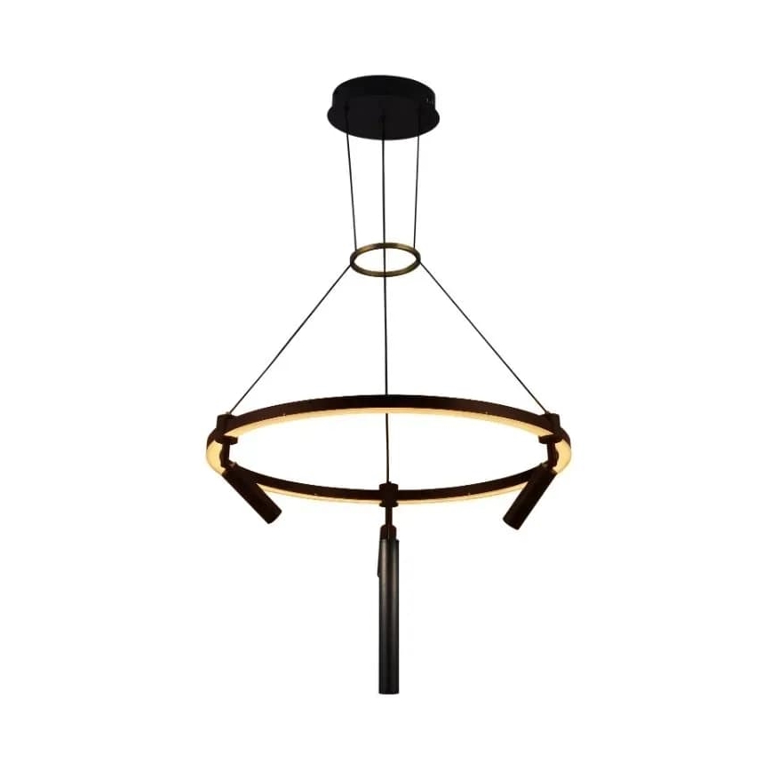 Dimbare LED hanglamp aan een koord LED/85W/230V 3000-6500K + afstandsbediening