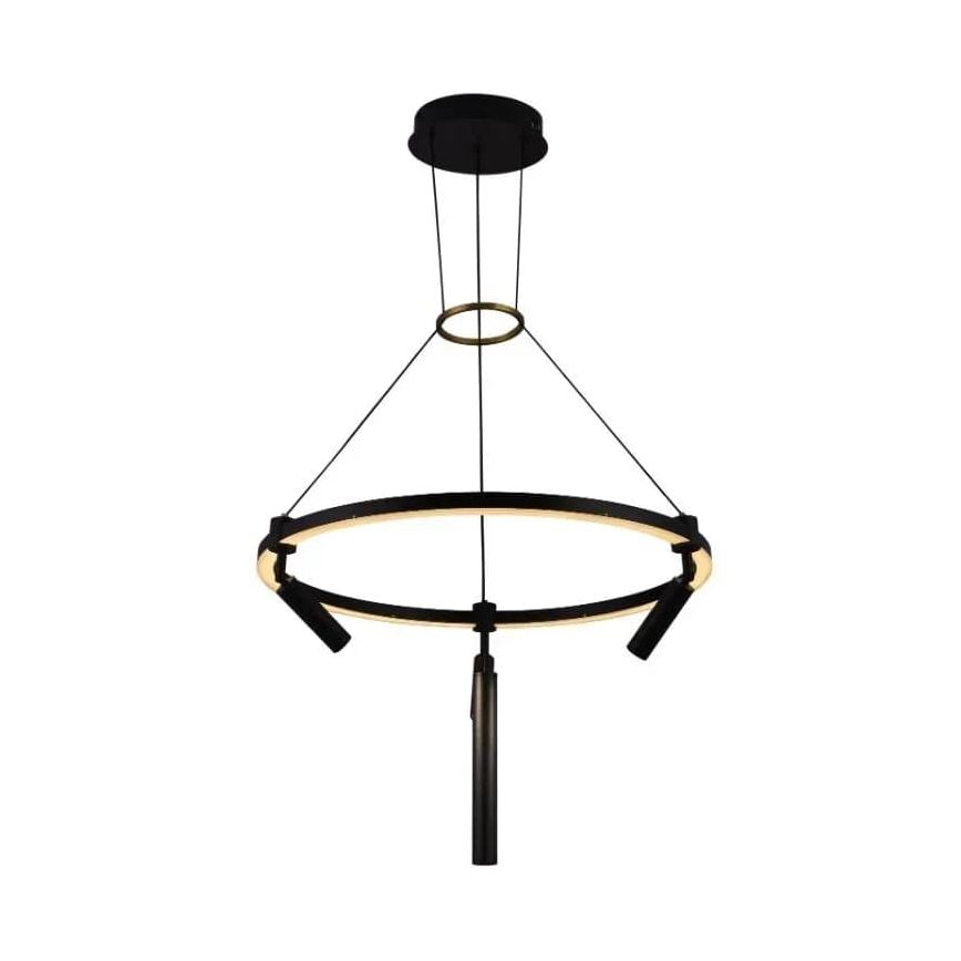 Dimbare LED hanglamp aan een koord LED/85W/230V 3000-6500K + afstandsbediening