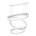 Dimbare LED hanglamp aan een koord LED/86W/230V 3000K wit