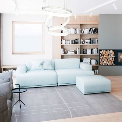 Dimbare LED hanglamp aan een koord LED/86W/230V 3000K wit