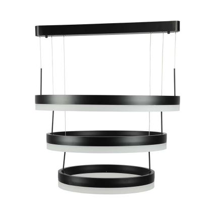 Dimbare LED hanglamp aan een koord LED/86W/230V 3000K zwart