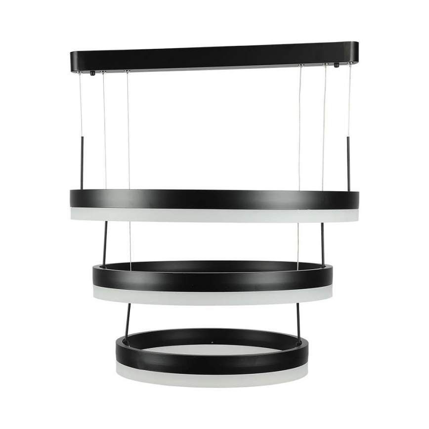 Dimbare LED hanglamp aan een koord LED/86W/230V 3000K zwart