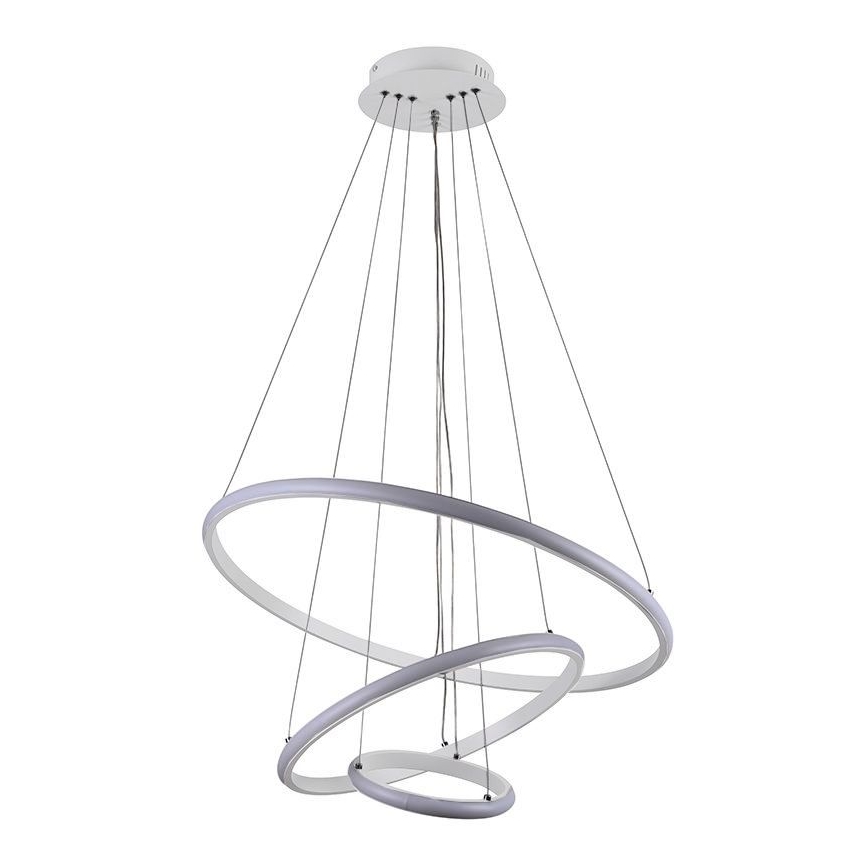 Dimbare LED hanglamp aan een koord LED/90W/230V 3000-6500K diameter 60 cm + afstandsbediening