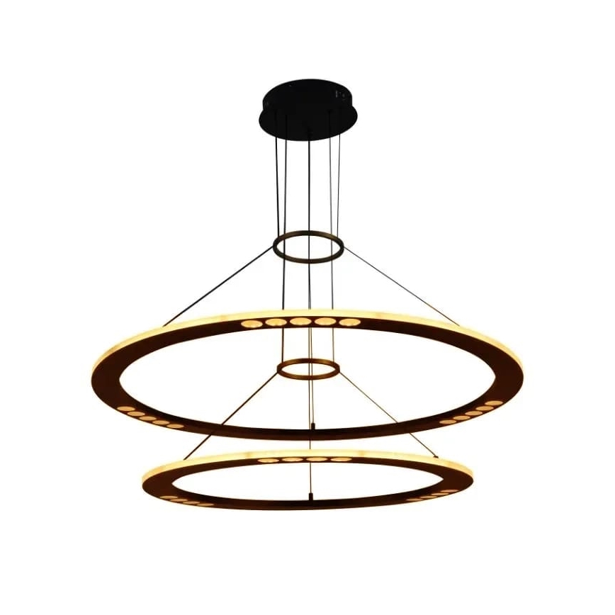 Dimbare LED hanglamp aan een koord LED/90W/230V 3000-6500K + afstandsbediening