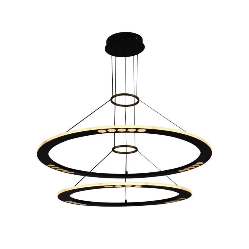 Dimbare LED hanglamp aan een koord LED/90W/230V 3000-6500K + afstandsbediening