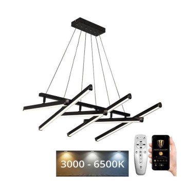 Dimbare LED hanglamp aan een koord LED/90W/230V 3000-6500K + afstandsbediening