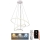 Dimbare LED hanglamp aan een koord LED/90W/230V 3000-6500K diameter 60 cm + afstandsbediening