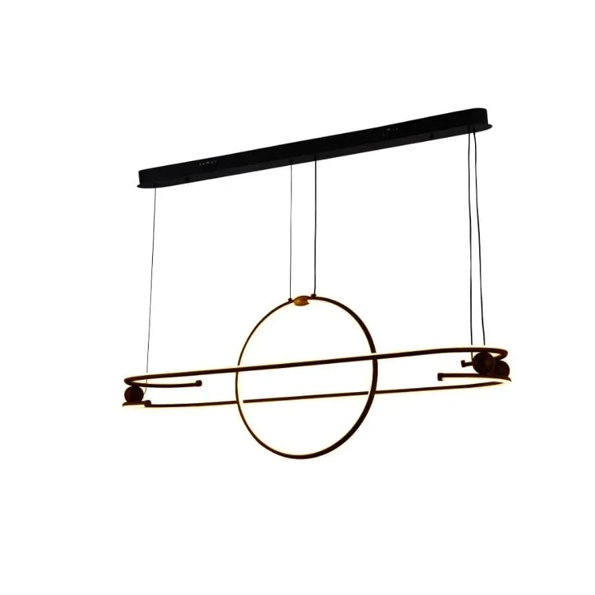 Dimbare LED hanglamp aan een koord LED/95W/230V 3000-6500K + afstandsbediening