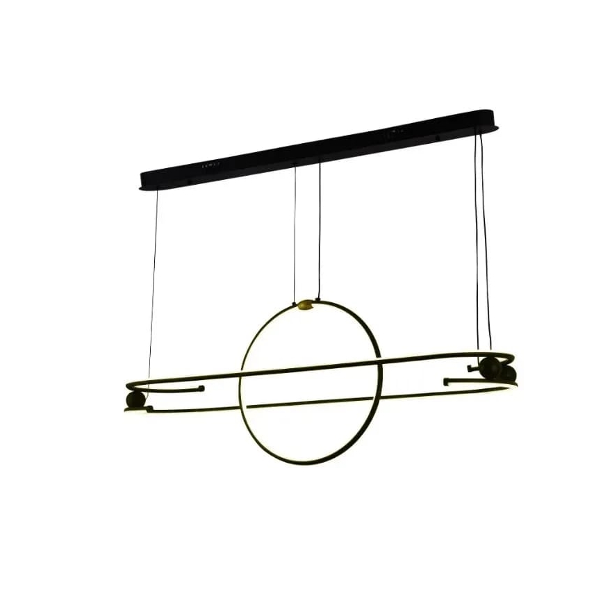 Dimbare LED hanglamp aan een koord LED/95W/230V 3000-6500K + afstandsbediening