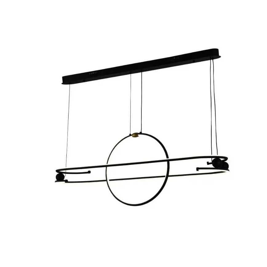 Dimbare LED hanglamp aan een koord LED/95W/230V 3000-6500K + afstandsbediening