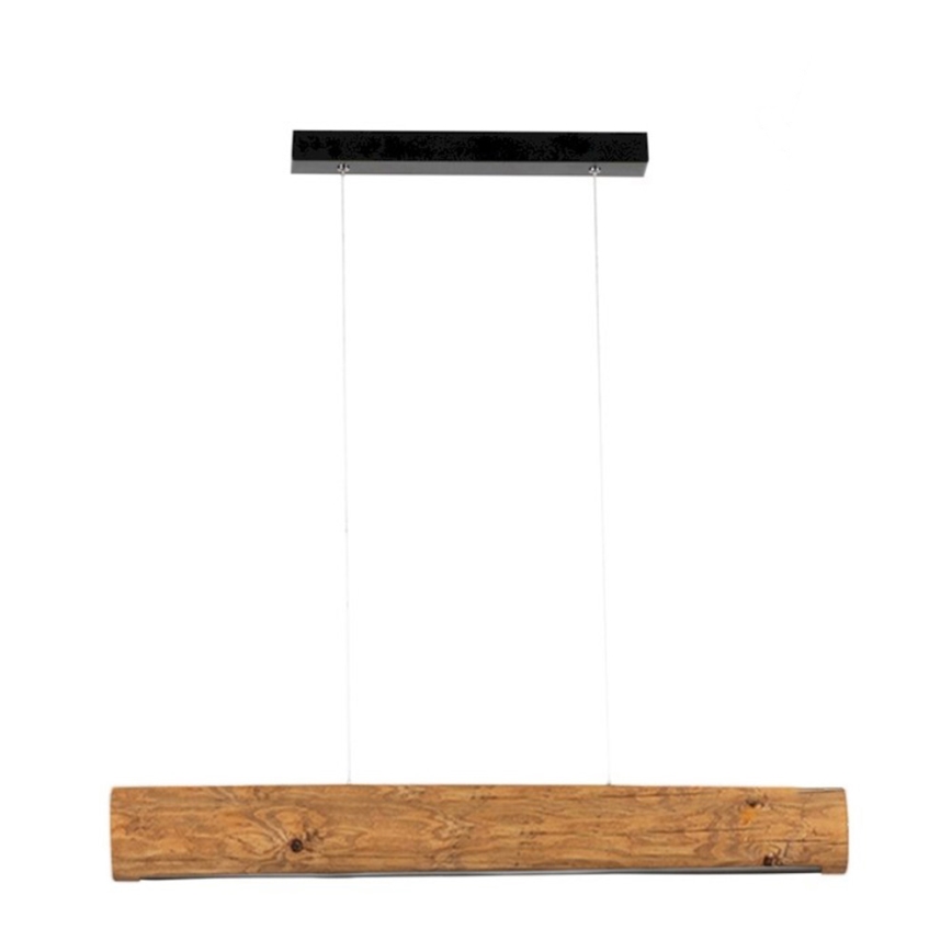 Dimbare LED hanglamp aan een koord LUCAS LED/25,5W/230V grenen