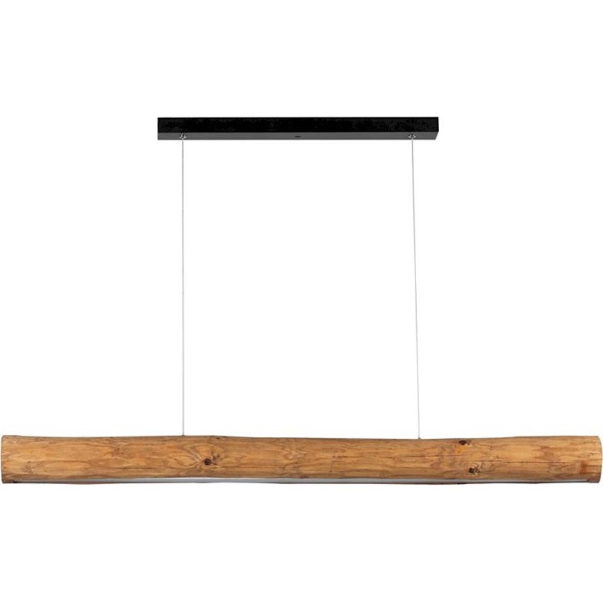 Dimbare LED hanglamp aan een koord LUCAS LED/33W/230V grenen