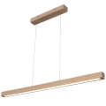 Dimbare LED hanglamp aan een koord SMAL LED/28,5W/230V eiken