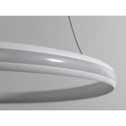 LED dimbare hanglamp aan kabel LED/55W/230V 3000-6500K Ø 60 cm + afstandsbediening