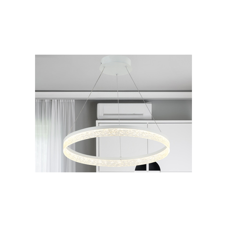 Dimbare LED-pendellamp aan kabel ALIANZ LED/60W/230V 3000–6000K Ø 80 cm + afstandsbediening