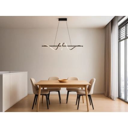 Dimbare LED-hanglamp aan kabel LED/50W/230V 3000-6500K 100 cm + afstandsbediening