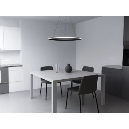 Dimbare LED-hanglamp aan kabel LED/55W/230V 3000-6500K Ø 60 cm + afstandsbediening