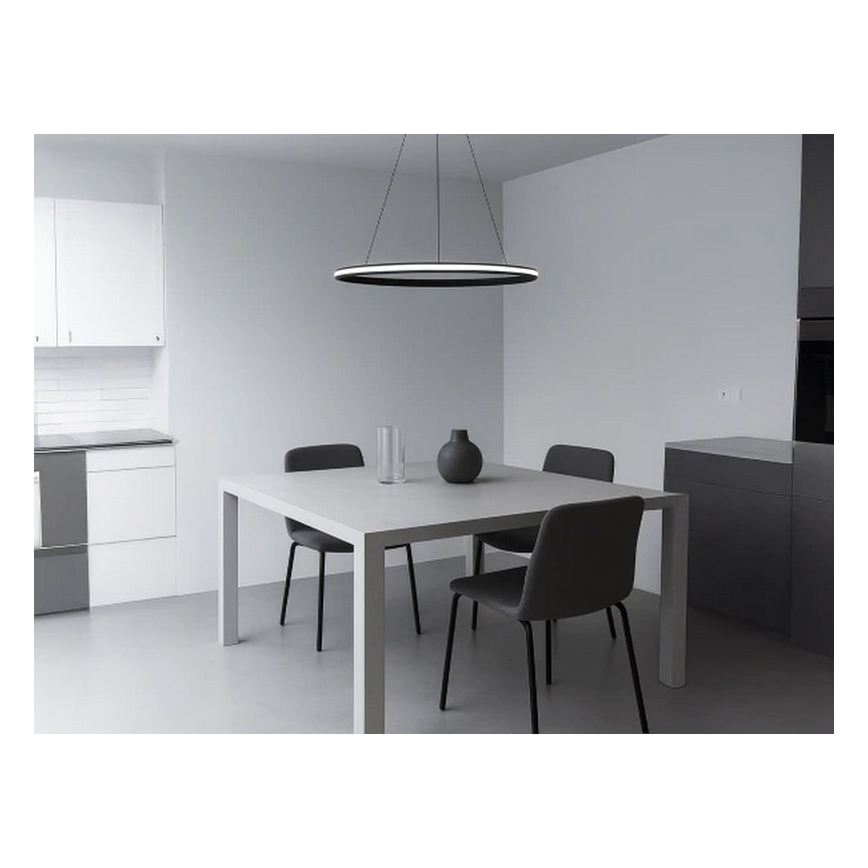 Dimbare LED-hanglamp aan kabel LED/55W/230V 3000-6500K Ø 60 cm + afstandsbediening