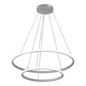 Dimbare LED-hanglamp aan kabel LED/55W/230V 3000-6500K Ø 60 cm + met afstandsbediening