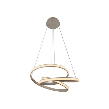 LED-dimbare hanglamp aan kabel LED/85W/230V 3000-6500K Ø 49 cm + afstandsbediening