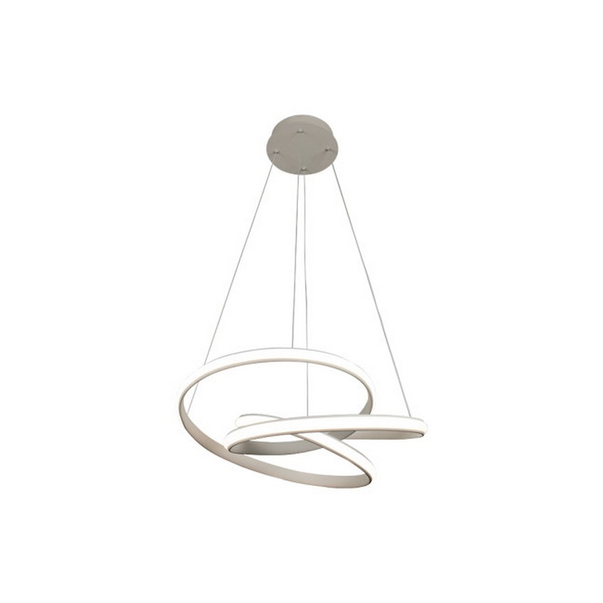 LED-dimbare hanglamp aan kabel LED/85W/230V 3000-6500K Ø 49 cm + afstandsbediening