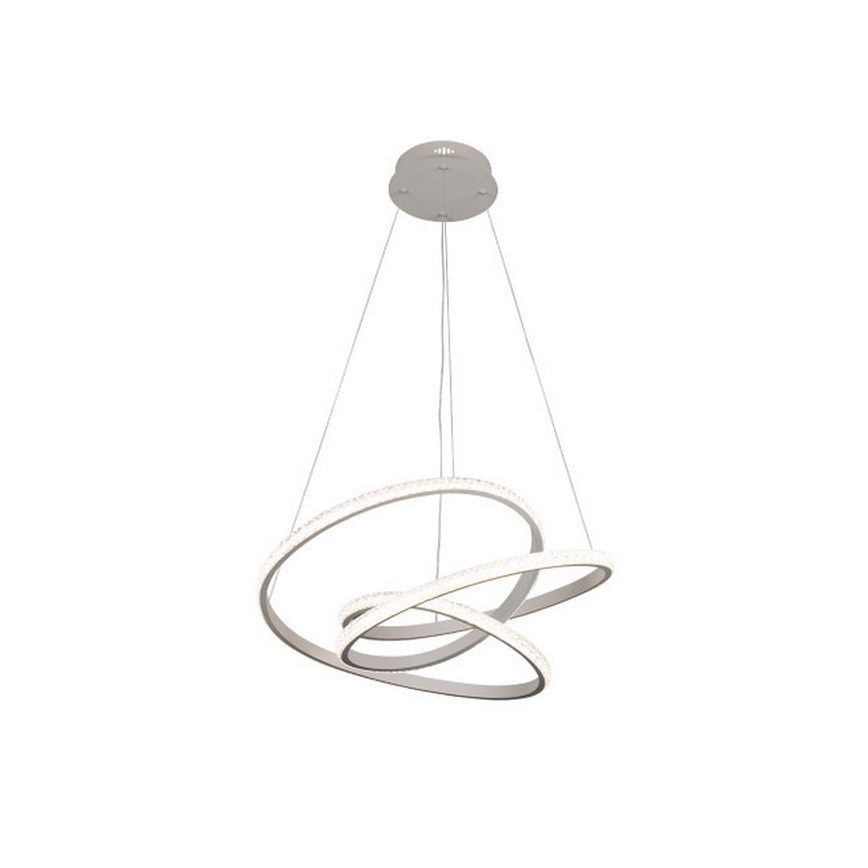 LED dimbare hanglamp met kabelophanging LED/90W/230V 3000–6500K Ø 47 cm + afstandsbediening