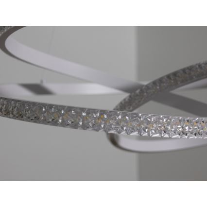 LED dimbare hanglamp met kabelophanging LED/90W/230V 3000–6500K Ø 47 cm + afstandsbediening