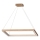 Dimbare LED-hanglamp aan kabel LEGNO 2xLED/33W/230V eiken
