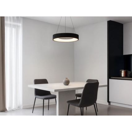 Dimbare LED-hanglamp met kabel LED/75W/230V 3000-6500K Ø 49 cm + afstandsbediening