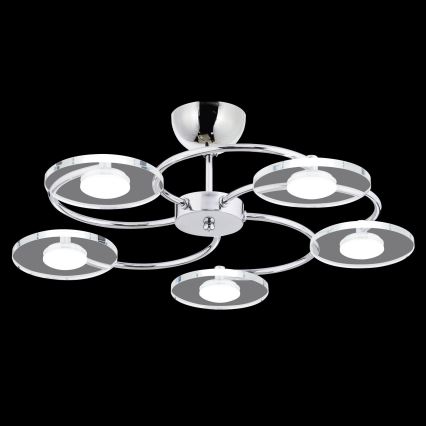 Dimbare LED Hanglamp voor Oppervlak Montage CEMRE 5xLED/25W/230V