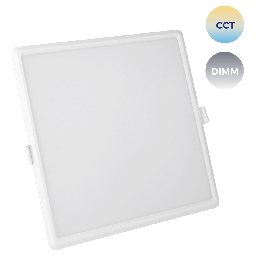 Dimbare LED Inbouw Lamp ALGINE LED/22W/230V Wi-Fi Tuya vierkant