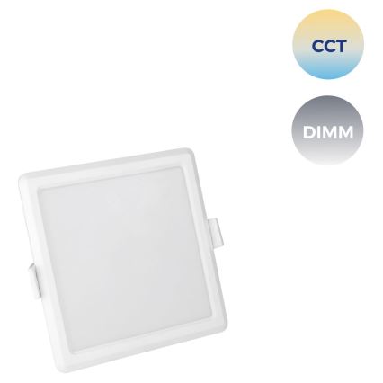 Dimbare LED Inbouw Lamp ALGINE LED/6W/230V Wi-Fi Tuya vierkant