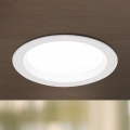 Dimbare LED-inbouwspot voor de badkamer OFFICE LED/25W/230V 3000/4000/6000K Ø 17 cm UGR<19 IP44 wit