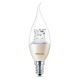 Dimbare LED kaarslamp Philips Warm Glow E14/4W/230V - KAARS