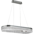 Dimbare LED-kristallen kroonluchter aan kabel THALIA LED/50W/230V 3000–6000K + afstandsbediening